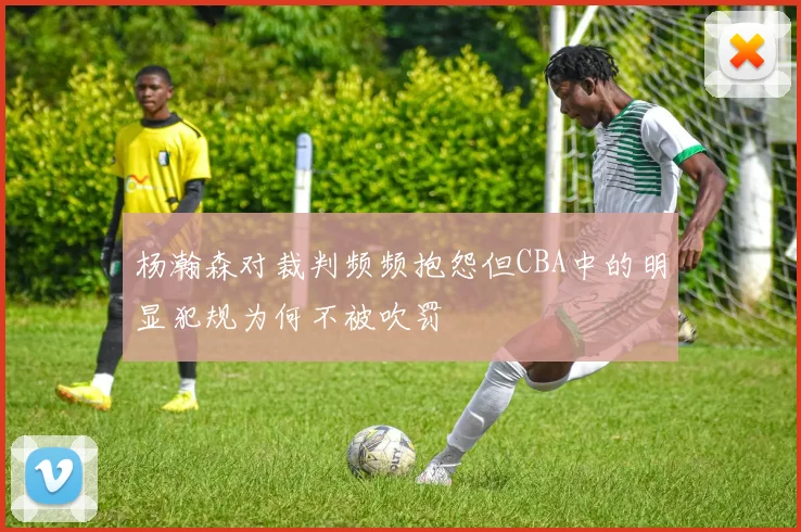 杨瀚森对裁判频频抱怨但CBA中的明显犯规为何不被吹罚